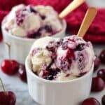 No Churn Cherry Garcia Ice Cream Recipe