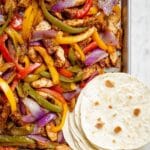 Homemade Sheet Pan Chicken Fajitas Recipe