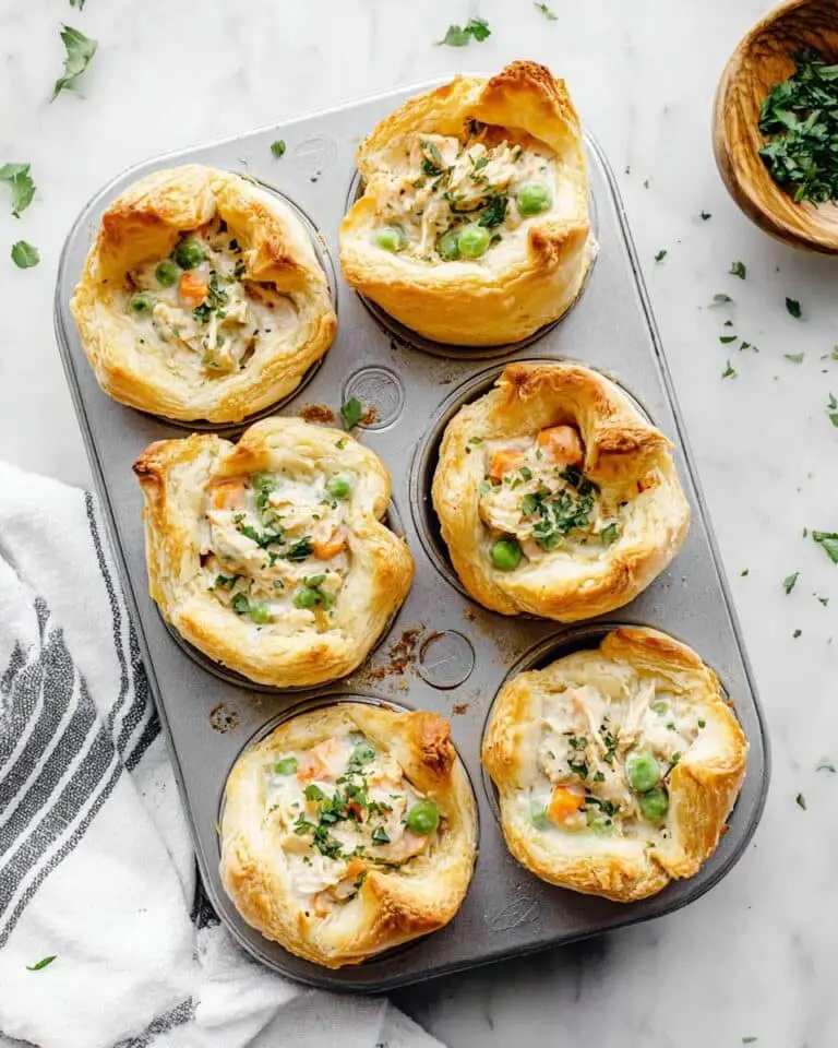 Mini Chicken Pot Pies Recipe