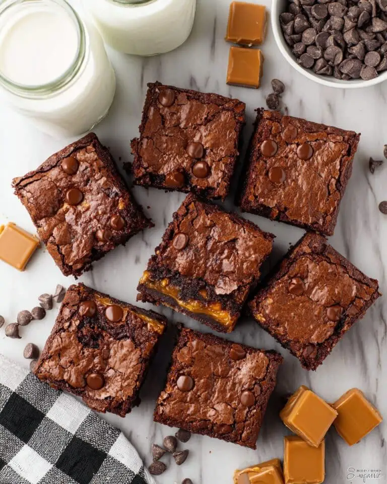 Caramel Brownies Recipe