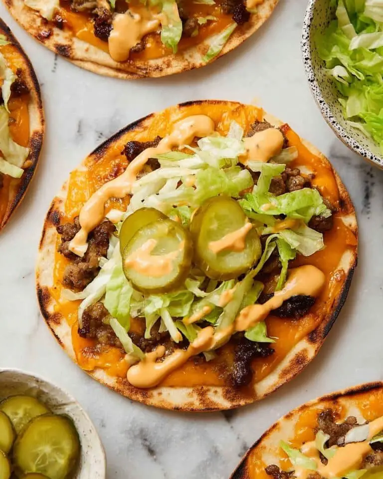 Best Healthy Smash Burger Tacos Recipe