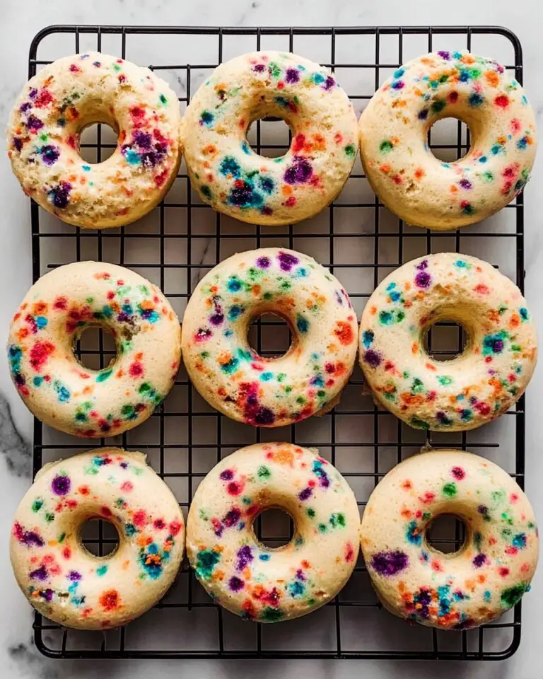Baked Funfetti Donuts Recipe