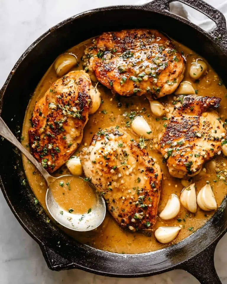 Creamy Garlic Parmesan Chicken Recipe