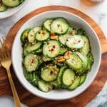 Homemade Asian Cucumber Salad Recipe