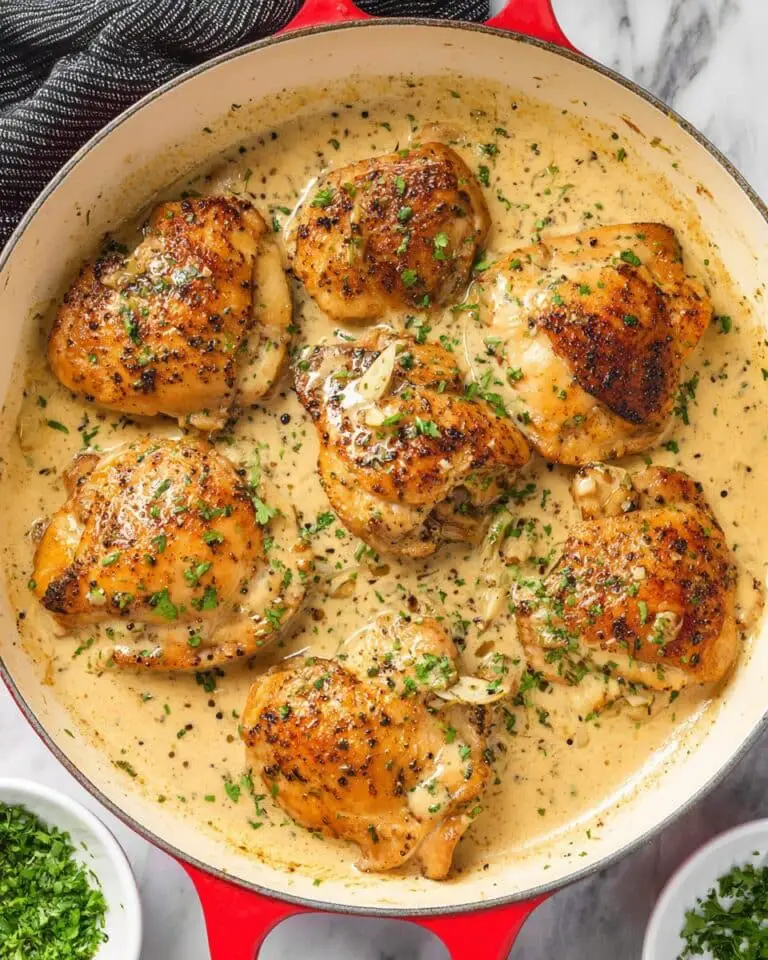Creamy Garlic Chicken Recipe