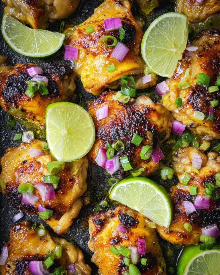 Cuban Mojo Chicken Thighs Recipe