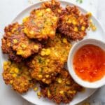 Vegan Thai Corn Fritters Recipe