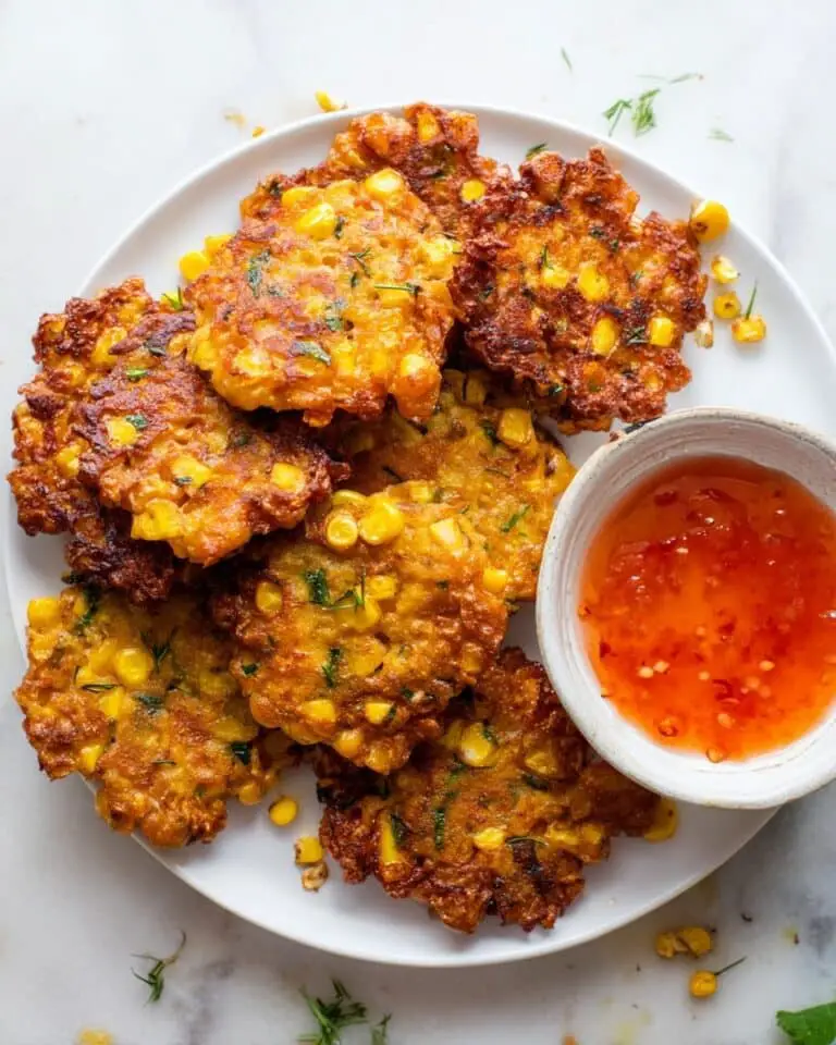 Vegan Thai Corn Fritters Recipe