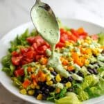 Southwestern Chopped Salad with Cilantro-Lime Dressing Recipe