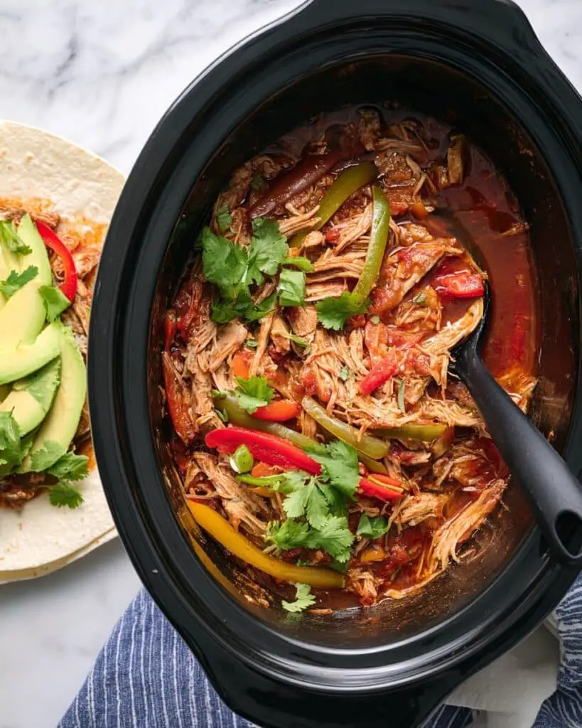 Slow-Cooker Chicken Fajitas Recipe