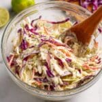 Coleslaw with Sour Cream Recipe