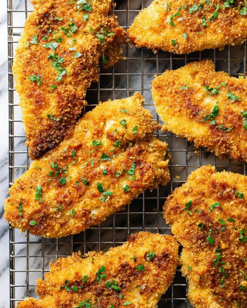 Oven Baked Chicken Cutlets Recipe