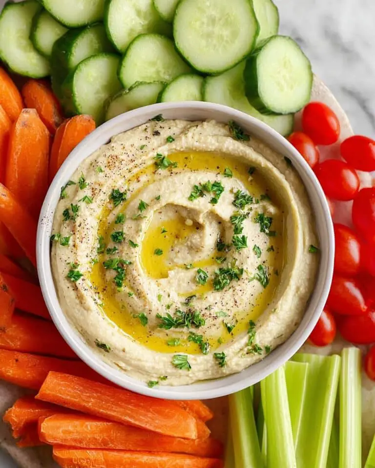Roasted Garlic White Bean Dip Recipe