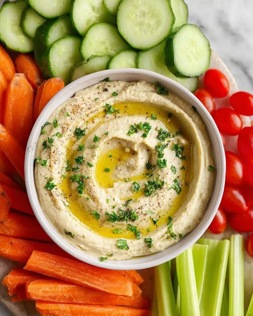 Roasted Garlic White Bean Dip Recipe