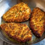 Chicken Milanese with Arugula Salad and Lemon Parmesan Recipe