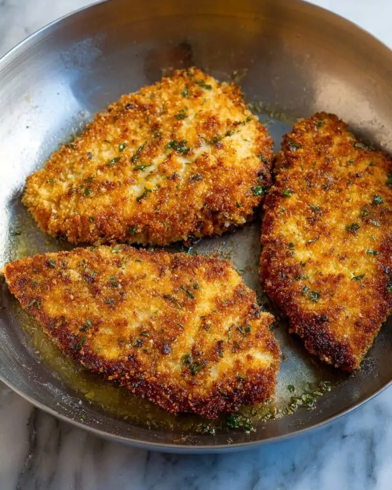 Chicken Milanese with Arugula Salad and Lemon Parmesan Recipe