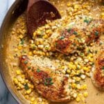 Creamy Chicken and Corn Skillet Recipe