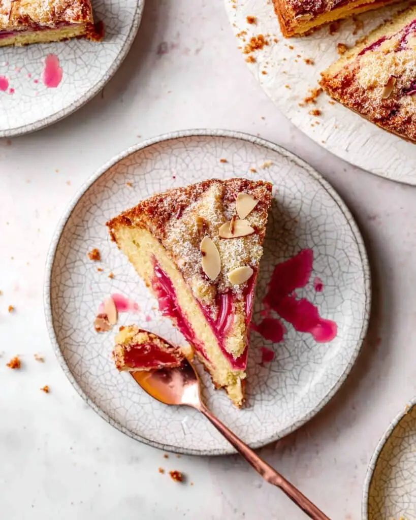 Gluten-Free Rhubarb Cake with Almond Flour Recipe