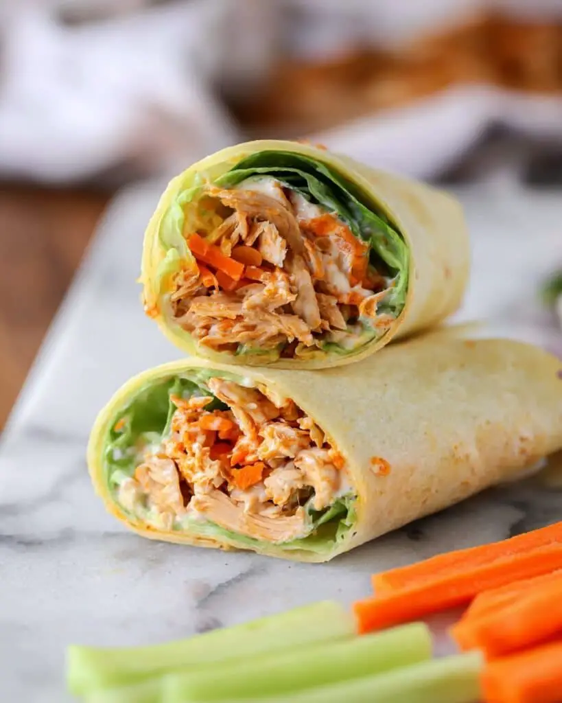 Buffalo Chicken Wraps Recipe