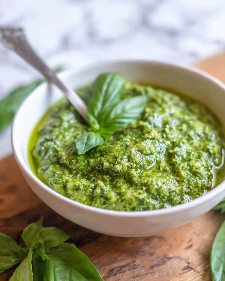 Homemade Pesto Recipe