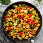 Chicken and Vegetables Skillet Recipe