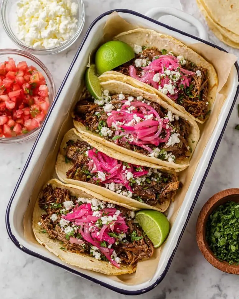 Slow Cooker Shredded Beef Tacos Recipe
