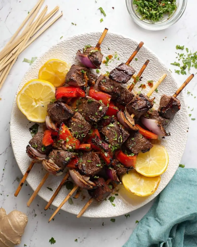 Teriyaki Beef Skewers Recipe