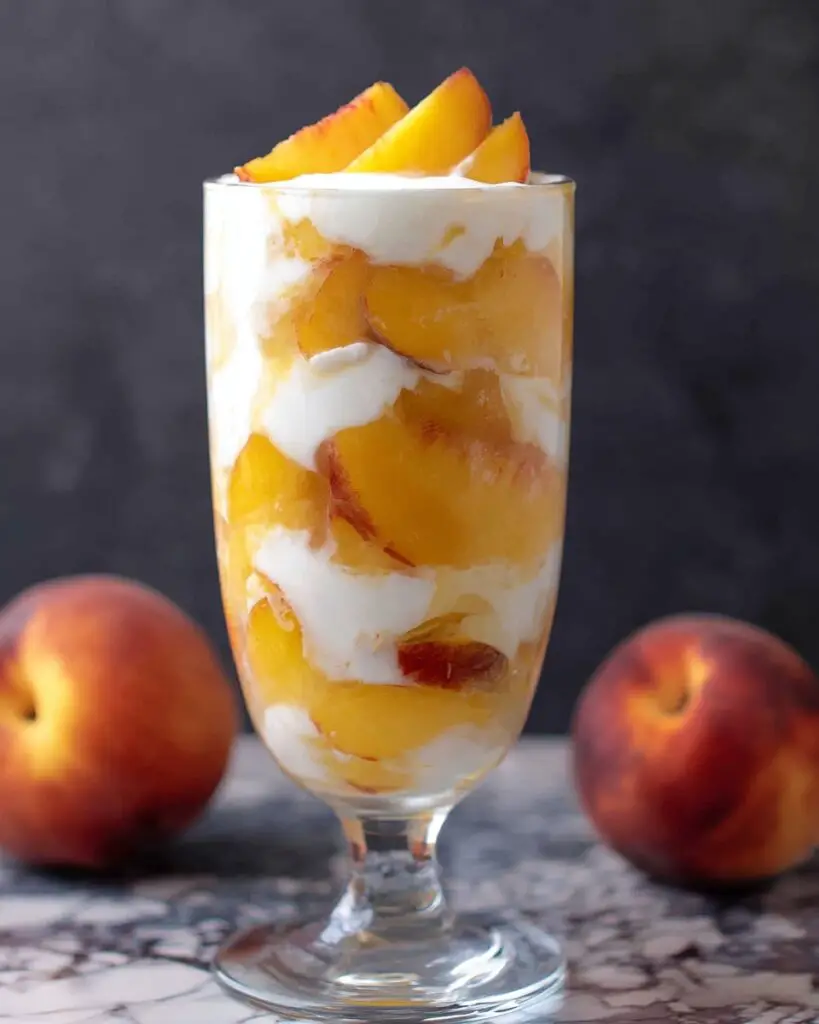 Peaches and Cream | Best Peach Dessert Recipe