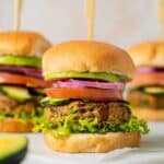 Juicy Zucchini Turkey Burgers Recipe