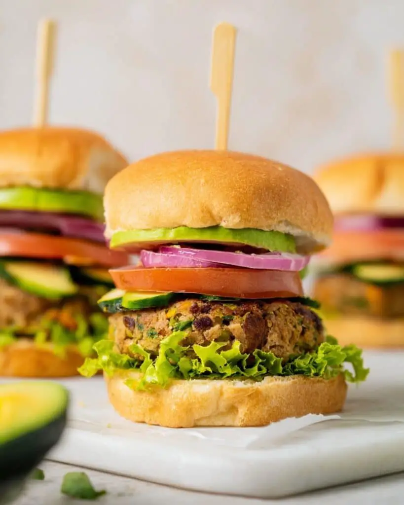 Juicy Zucchini Turkey Burgers Recipe