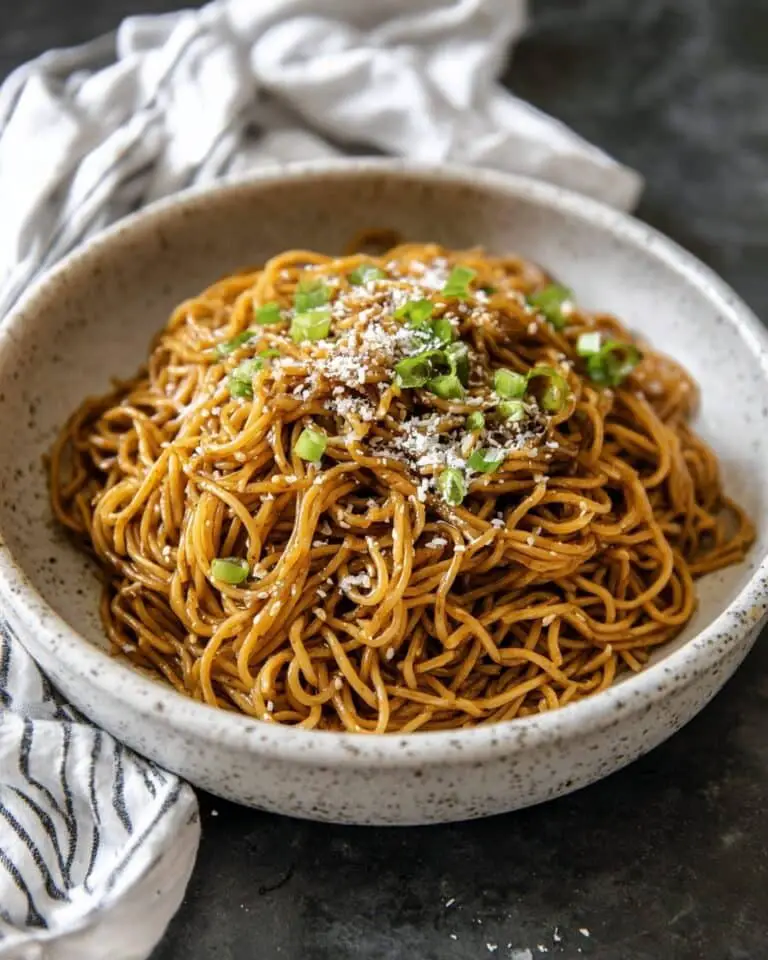 Asian Garlic Noodles Recipe