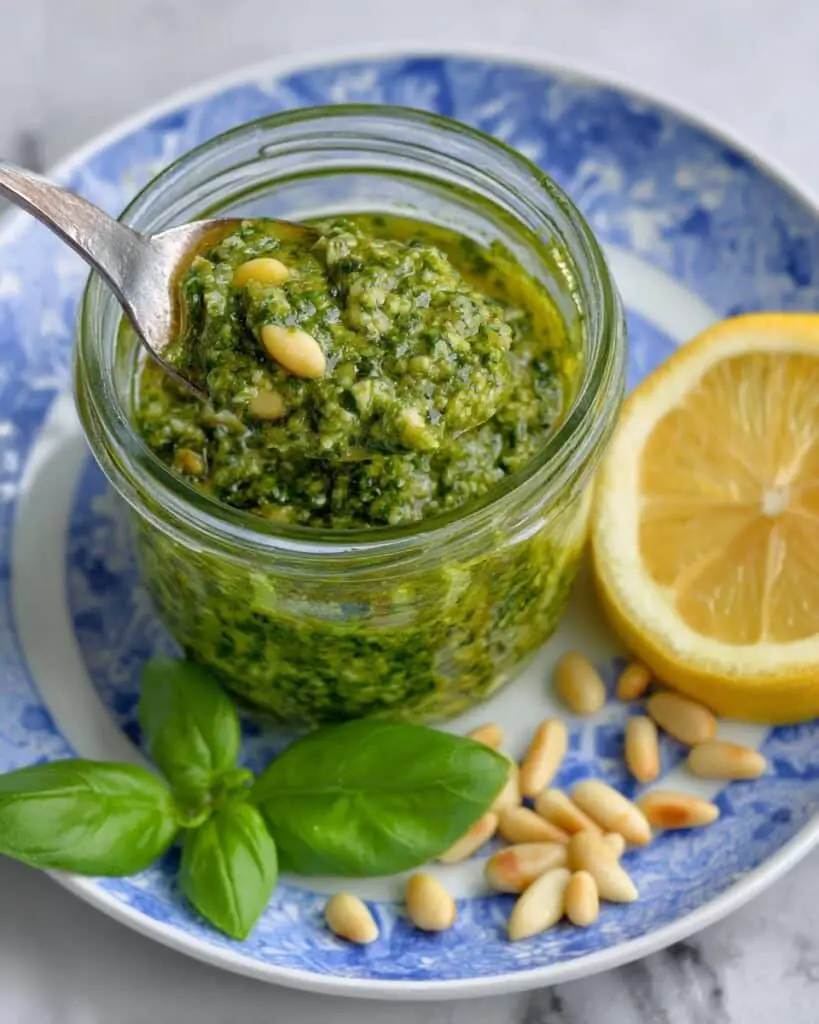 Homemade Basil Pesto Recipe