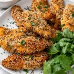 Baked Chicken Tenders with Creamy Mustard Dip Recipe