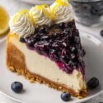 Perfect Lemon Blueberry Cheesecake Recipe