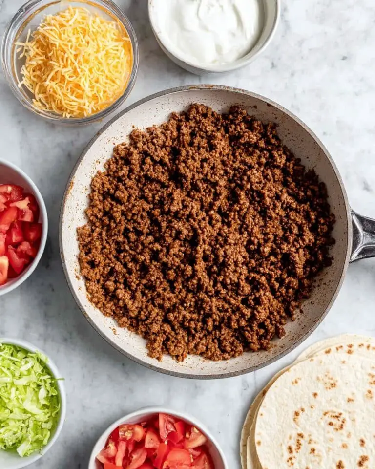 Quick and Flavorful Ground Beef Taco Meat Recipe