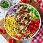 Homemade Street Corn Chicken Rice Bowl Recipe