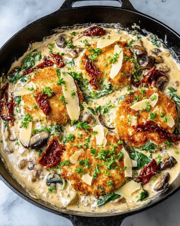 Creamy Vegan Chicken & Roasted Garlic Skillet Recipe