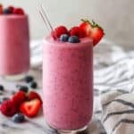 Creamy Kefir Berry Banana Smoothie Recipe