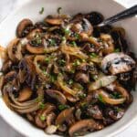 Sautéed Mushrooms and Onions Recipe