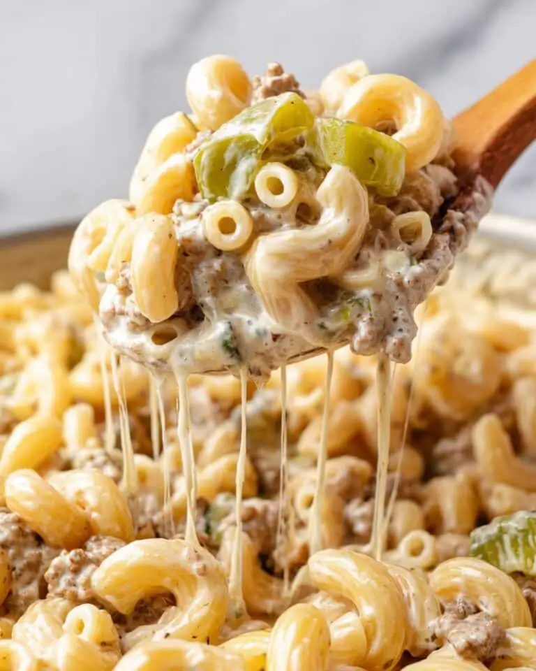 Cheesesteak Pasta Recipe
