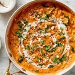 Creamy Garlicky Tomato & Spinach Butter Beans Recipe
