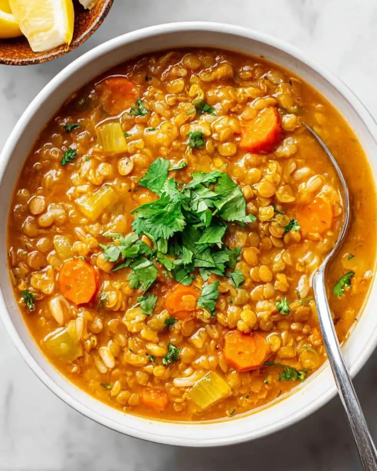 Barley Lentil Soup Recipe