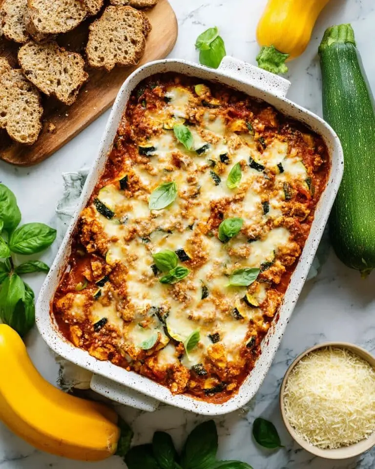 Zucchini and Turkey Orzo Casserole Recipe