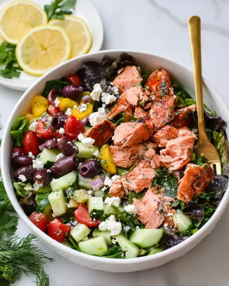Mediterranean Salmon Bowl Recipe