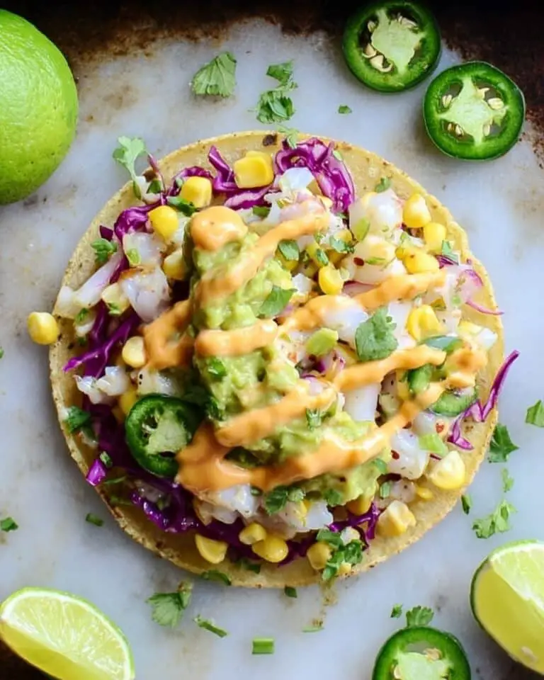 Fish Tacos with Mango Guacamole Recipe