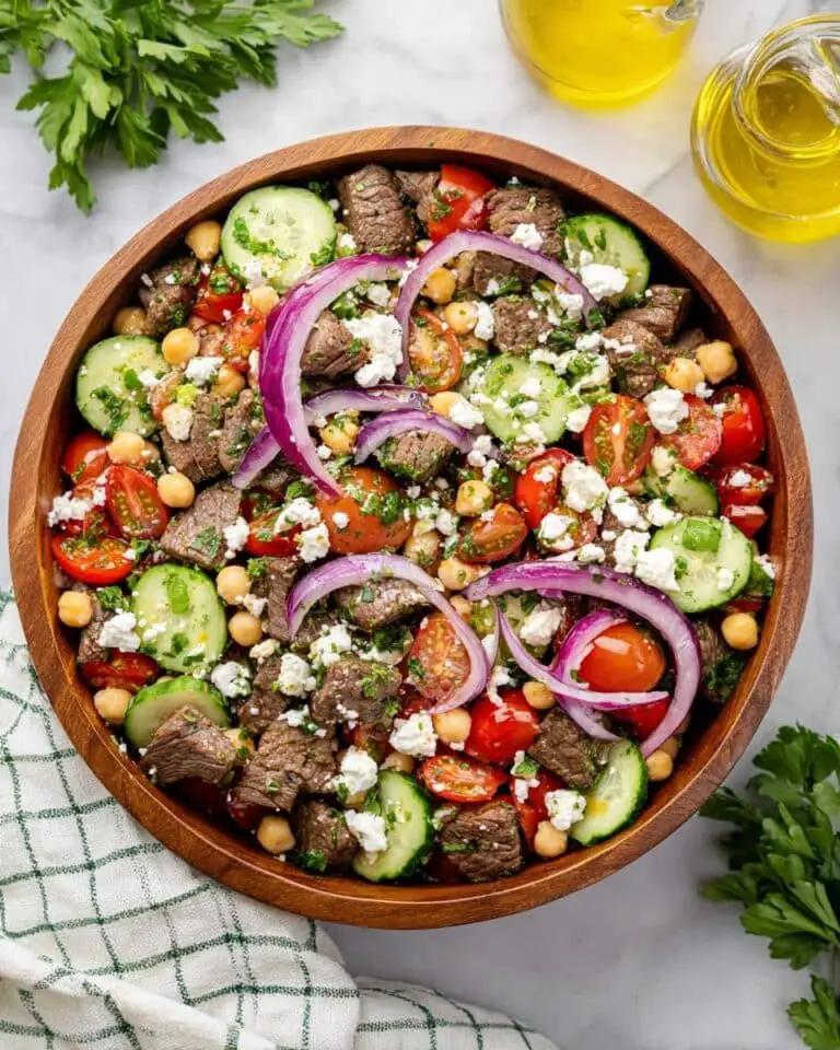 Chimichurri Steak Salad Recipe