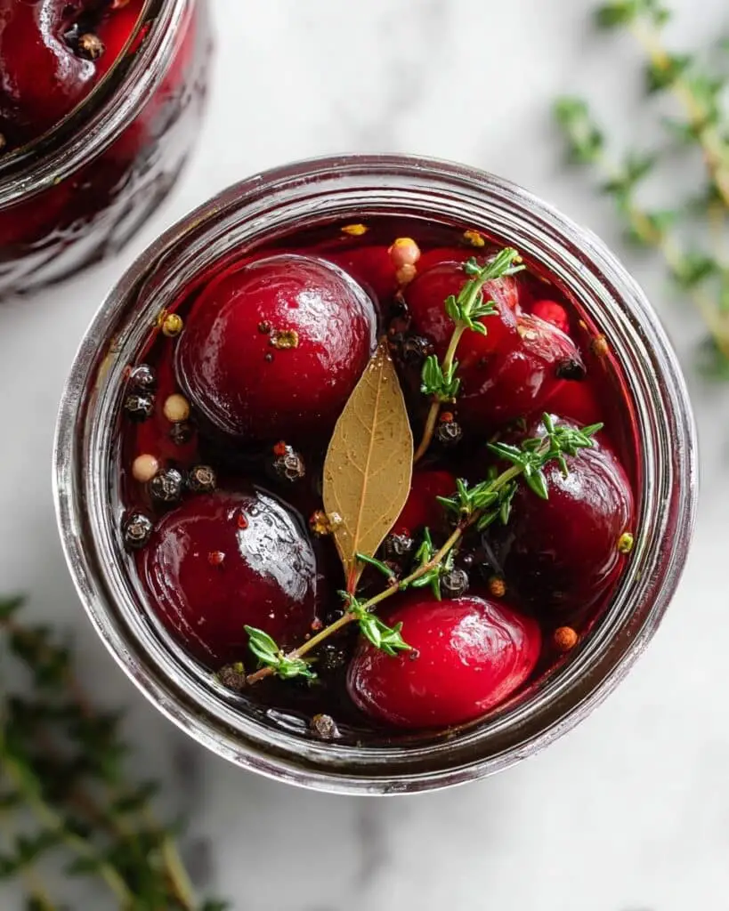 Pickled Cherries Recipe
