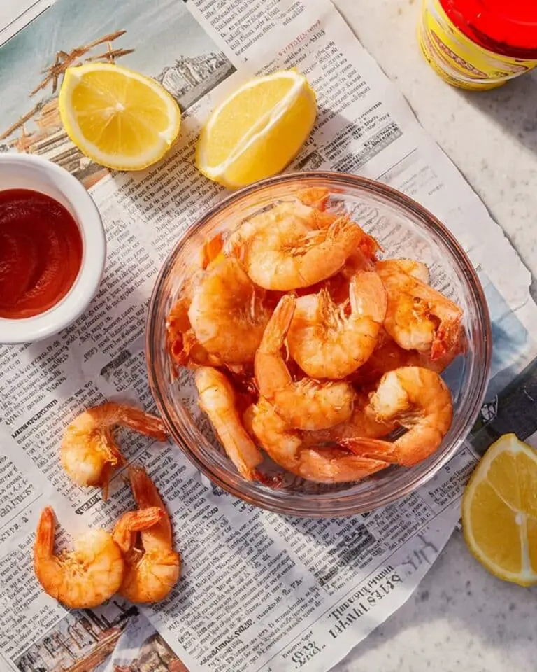 Steamed Shrimp with Old Bay and Lemon Recipe