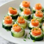 Smoked Salmon Cucumber Bites Recipe