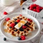 Gluten-Free Overnight Yeast Waffles Recipe